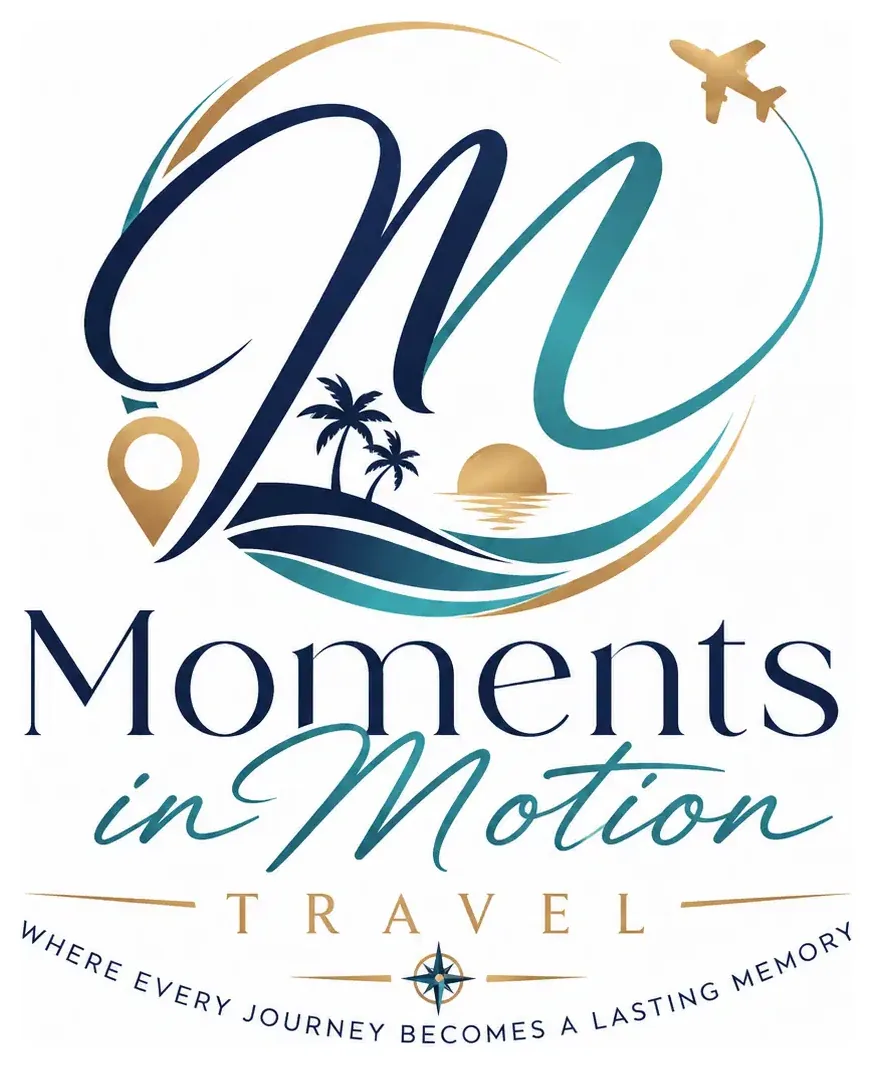 Moments in Motion Travel logo
